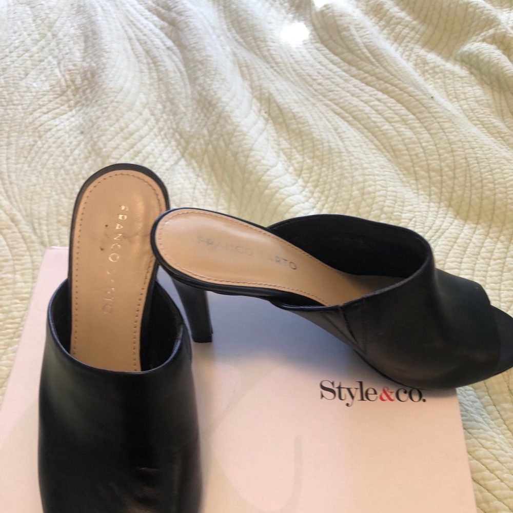 Franco Sarto dress mules